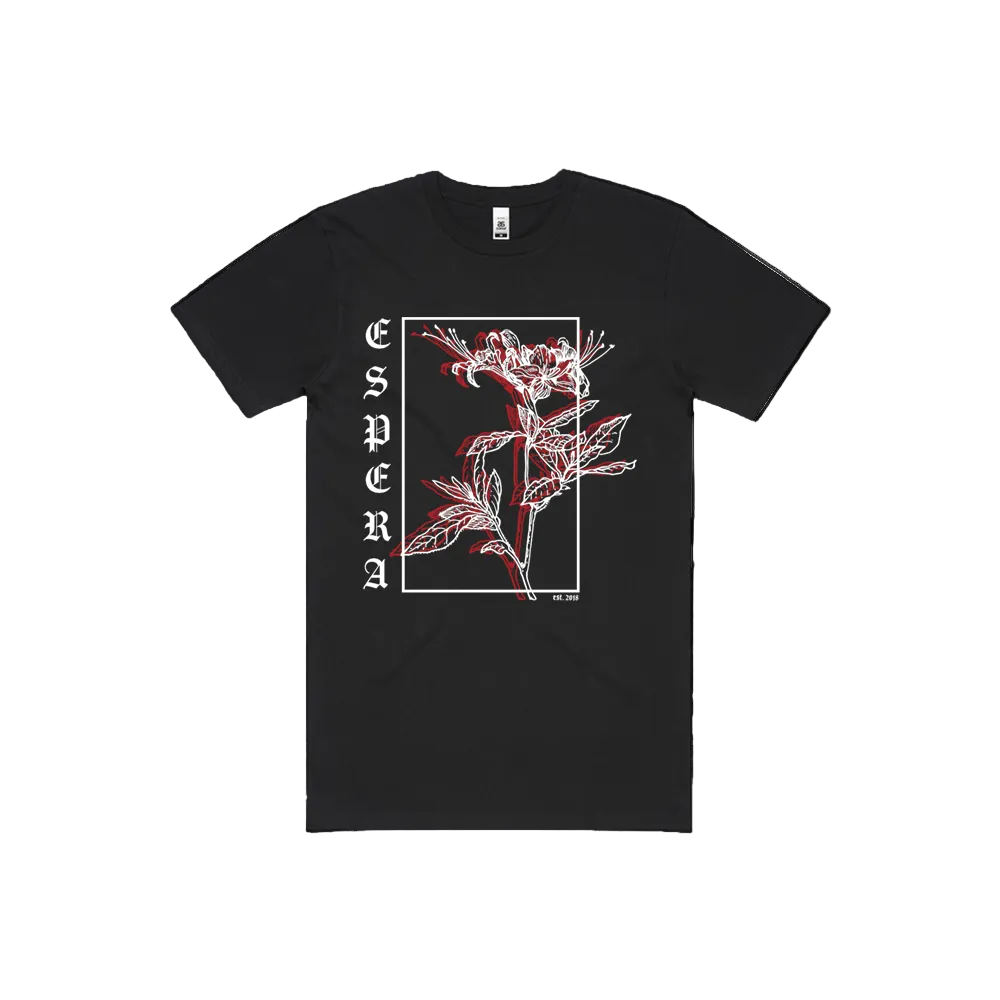 Espera Flower Tee (Black)