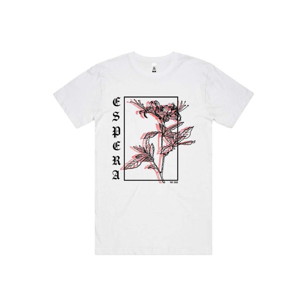 Espera Flower Tee (White)