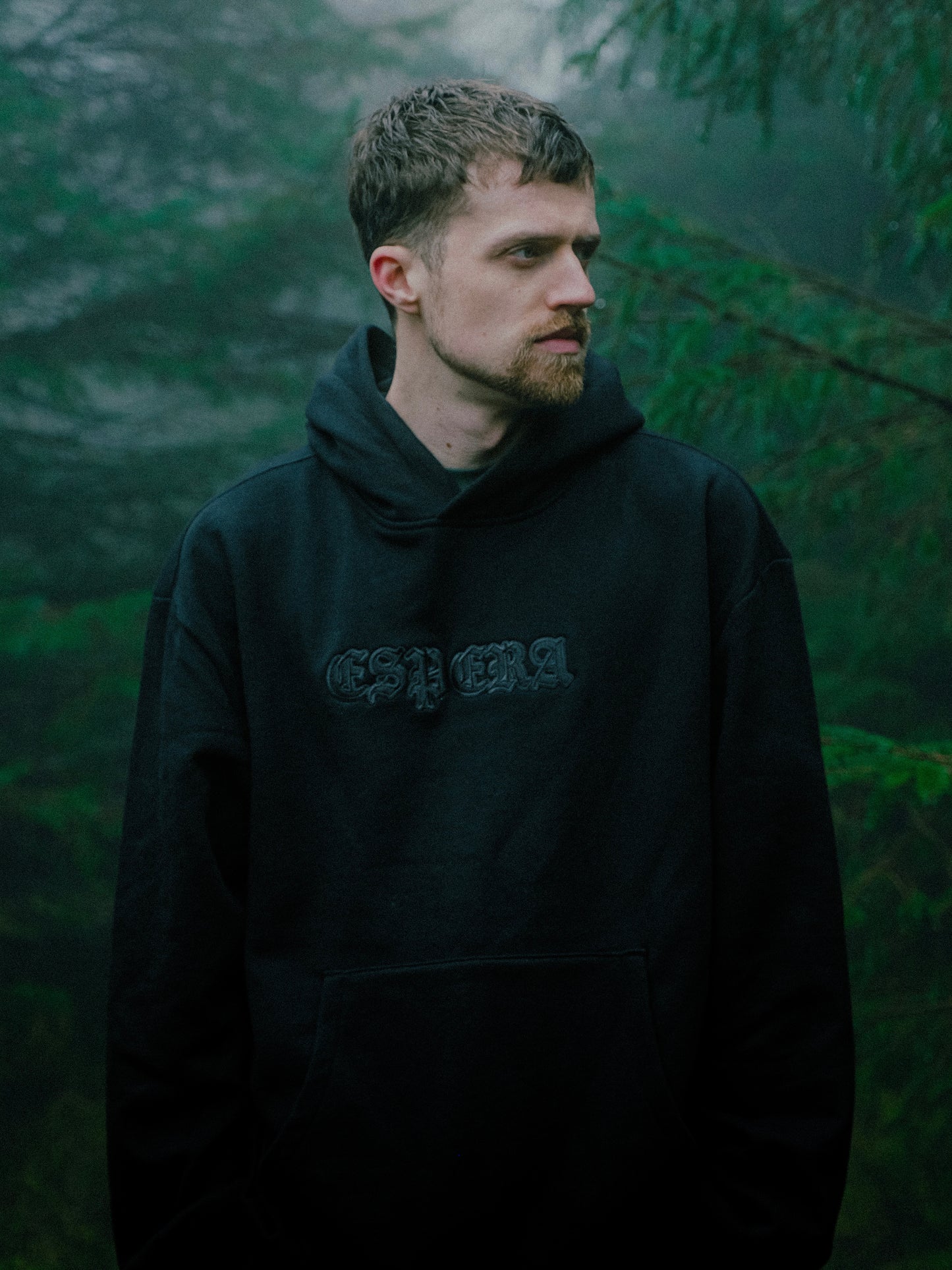 Espera logo embroidered hoodie