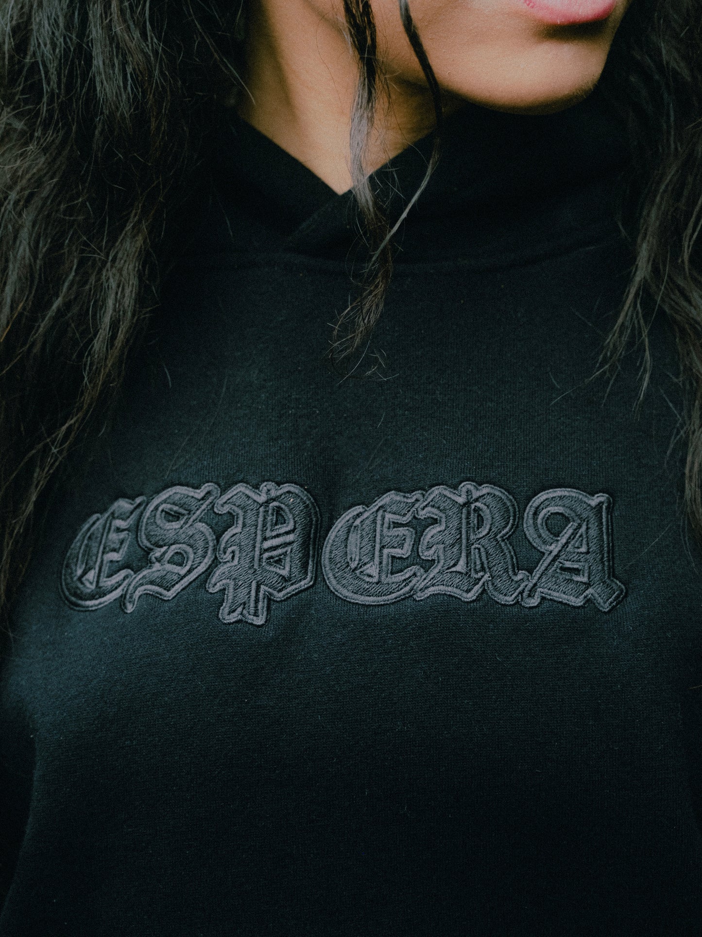 Espera logo embroidered hoodie