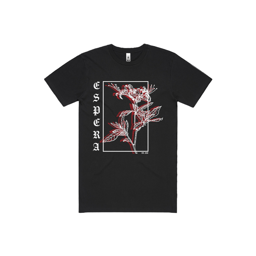 Espera Flower Tee (Black)