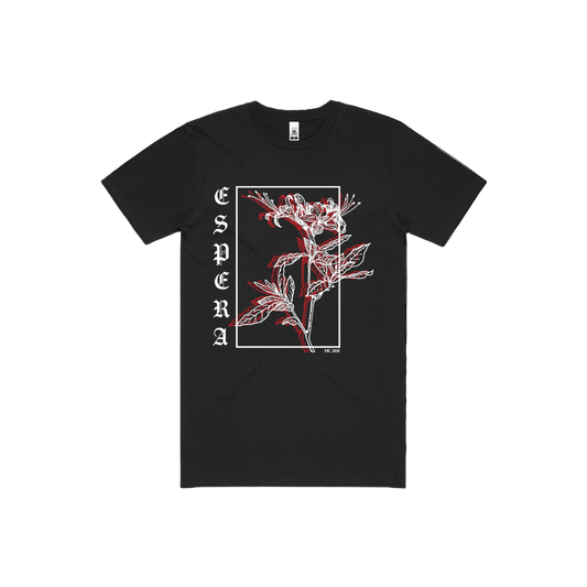 Espera Flower Tee (Black)